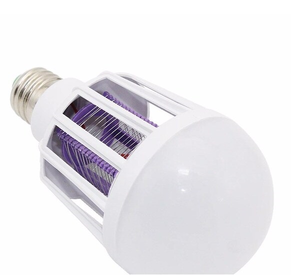 2in1 Szúnyogirtó LED izzó - rovarok elleni védelem és éjjeli fény 15W (BBL)