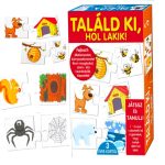 Találd ki hol lakik! képességfejlesztő játék gyerekeknek (BBJ)