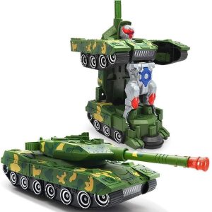 Átalakuló harci robot tank – hanggal, fénnyel, mozgással (BBJ)