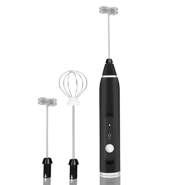 BW-36 elektromos kézi tejhabosító és mini habverő cserélhető fejekkel (BBJH)(BBKM)(BBD)