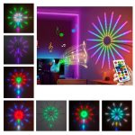 Tűzijáték RGB LED szalag távirányítóval és telefonos vezérléssel - tűzijáték mintában rögzíthető szalag, követi a zene ritmusát (BBV)