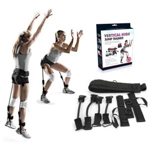 Függőleges ugrás tréner, sebesség- és ügyeszségfejlesztő lábizom erősítő szalag (BBM)