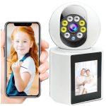 Intelligens vezeték nélküli Wifi HD kamera beépített kijelzővel (BBV)