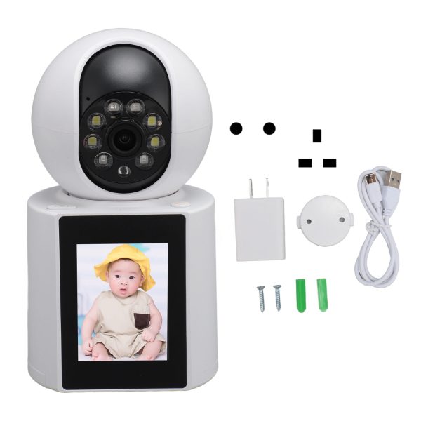 Intelligens vezeték nélküli Wifi HD kamera beépített kijelzővel (BBV)