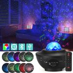 GALAXIS projector - csillagos ég party lámpa távirányító+hangszóró BLUETOOTH (BBJ) (BBV)
