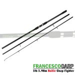 Francesco Boilie Carp Fighter bojlis bot 390cm 3lb (BBHR)