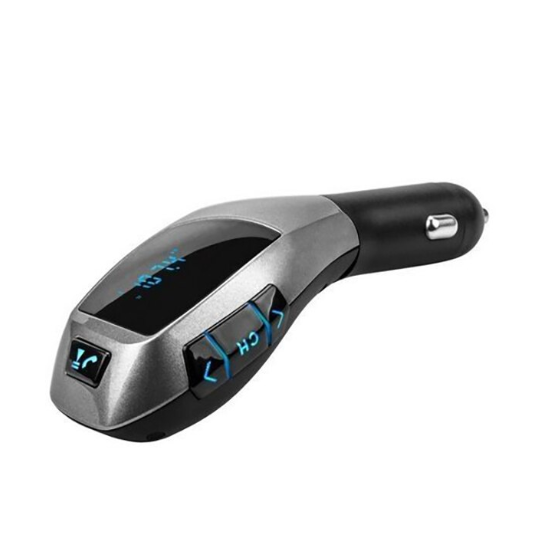 X6 Bluetooth FM transzmitter távirányítóval - zenehallgatáshoz és vezetés közbeni telefonáláshoz (BBL)