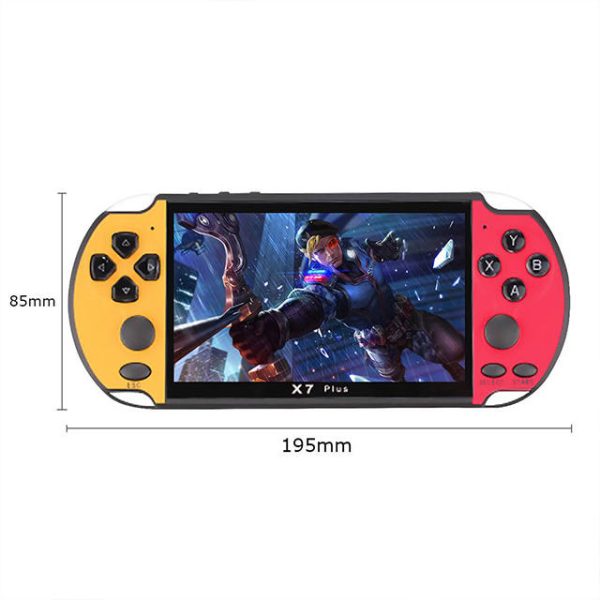 X7 Plus hordozható kézi játékkonzol (BBV)