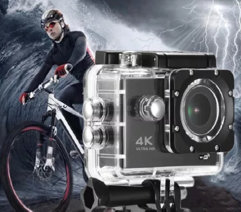 4k ultra HD vízálló sport wifi kamera (BBD) (BBV)