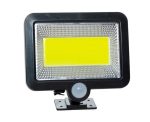 Napelemes 100 LED-es reflektor mozgásérzékelővel - tartós és időjárásálló, mozgás és alkonyat érzékelővel (BBL)