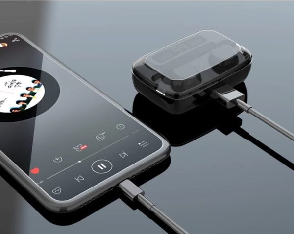 M11 vezeték nélküli vízálló Bluetooth fülhallgató LED kijelzővel és mikrofonnal (BBD) (BBV)