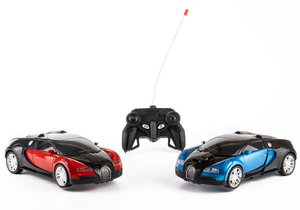 Távirányítós Transformers Bugatti robot autó (BBJ)