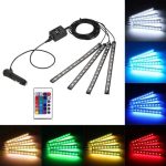 RGB LED lábtér világítás autóba - távirányítós (BBL)