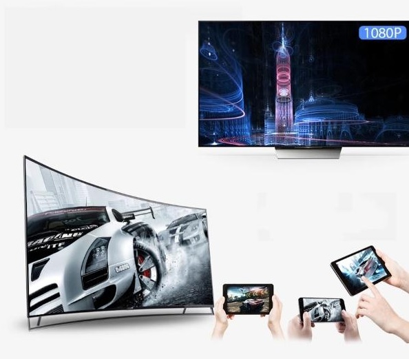 Iron cast vezetéknélküli HDMI adapter mirrorscreen (BBV) (BBD)