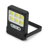 Worthair WA22-02 napelemes kültéri lámpa 72 LED-del, távirányítóval és mozgásérzékelővel – 180W (BBV)