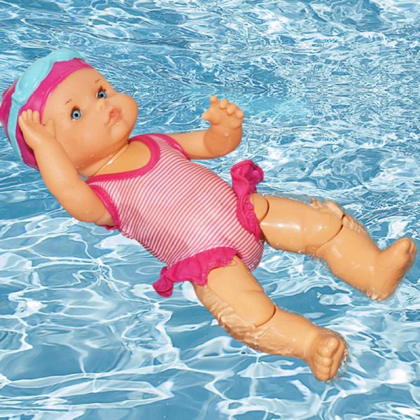 WaterBaby - úszó interaktív játékbaba, utánozza az úszást, 33 cm (BBJ)