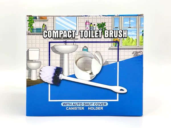 Wc kefe praktikus, önműködően kinyíló tárolóval, vízgyűjtő tálcával és szellőző nyílással (BBM)