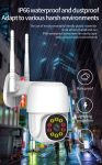 1+1 Vízálló smart wifi IP kamera kül-, és beltérre - 320 fokban elforgatható (BBV)