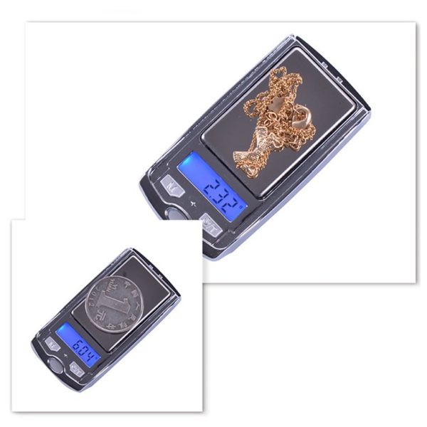 Slusszkulcsnak álcázott mini zsebmérleg - fűszerekhez, ékszerekhez, gyógyszerekhez - 0.01 grammos pontosság - 1x3x6 cm (BBL) (BBD)