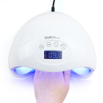 24 LED-es UV/LED Köröm Lámpa – 48W nagy teljesítményű géllakk szárító, automatikus érzékelővel és időzítővel (BLLV)