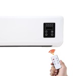 Fali elektromos fűtő- és hűtőtest – 1500 W teljesítményű, 2 fokozatú, időzítővel és távirányítóval, 20 m²-es helyiségig (BBM)