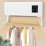 Fali elektromos fűtő- és hűtőtest – 1500 W teljesítményű, 2 fokozatú, időzítővel és távirányítóval, 20 m²-es helyiségig (BBM)