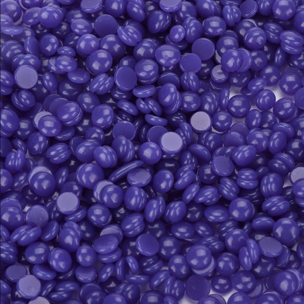 100 g gyantagyöngy – professzionális szőrtelenítő viasz gyantamelegítőhöz, bőrbarát formula otthoni és szalonhasználatra - Levendula lila (BLLV)