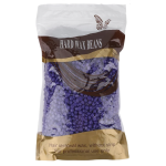 100 g gyantagyöngy – professzionális szőrtelenítő viasz gyantamelegítőhöz, bőrbarát formula otthoni és szalonhasználatra - Levendula lila (BLLV)