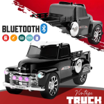 1953 Chevy 3100 pickup teherautó retro bluetooth hangszóró TWS USB FM TF WS-695 (BBV)