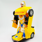 Átalakítható sárga robot autó játék gyerekeknek (BBJ)