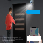 Vezeték nélküli WiFi IP megfigyelőkamera 2MP Full HD felbontással és kétirányú kommunikációval JT-8161QJ (BBD)