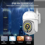 Vezeték nélküli WiFi IP megfigyelőkamera 2MP Full HD felbontással és kétirányú kommunikációval JT-8161QJ (BBD)