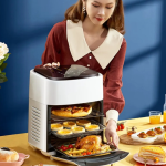 KIMIYO Air Fryer – olaj nélküli légkeveréses sütő egészséges sütéshez (FX)
