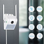Kültéri WiFi IP biztonsági kamera és lámpa – éjjellátó, vízálló biztonsági megoldás (BBV)