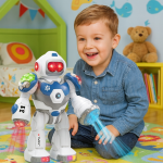 Mechanikus harci robot fényekkel – interaktív játék robot gyerekeknek (BBJ)
