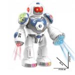 Mechanikus harci robot fényekkel – interaktív játék robot gyerekeknek (BBJ)