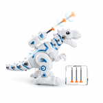 NeoRex Battle interaktív robot dínó – harcoló, darts kilövő, fény- és hanghatásos - fehér, 22,5×15,5×9cm (BBJ)