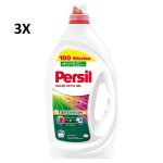 Persil Color gél 3x5L – 360 mosás, hatékony mosószer színes ruhákhoz