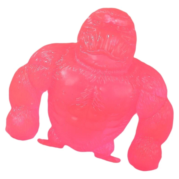 Realisztikus gorilla squishy játék – puha, szorítható stresszcsökkentő és feszültségoldó játék iskolásoknak és felnőtteknek (BBMJ)
