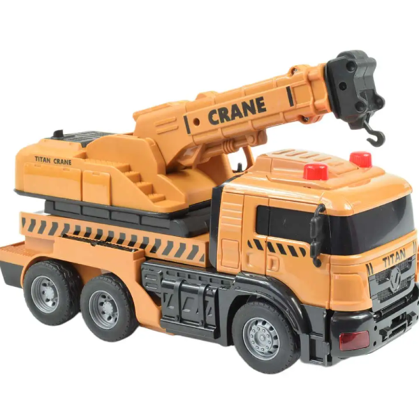 Távirányítós Transformers darus robot autó – átalakuló jármű fény- és hangeffektekkel (BBJ)