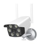 Wifi IP CCTV kültéri vezeték nélküli vízálló kamera színes éjszakai látással (BBV)