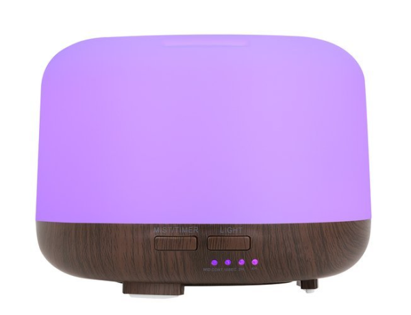 Aroma Mágus - LED aromaterápiás párologtató/diffúzor távirányítóval 300ML (BBD)