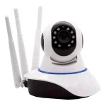 WiFi kamera beépített hang- és mozgásérzékelővel, 3 antennával - 360°-ban mozgatható (BBV)