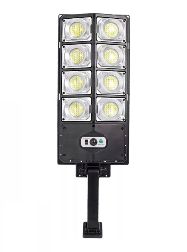 Worthair falra szerelhető, IP65 időjárásálló, napelemes kültéri lámpa - 0 energiafogyasztású, környezettudatos kültéri világítás 180 COB LED-del -W789A-4 (BBV)