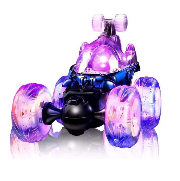 Stunt Dumper LED 1:24 Trükkös távirányítós autó (BBJ)