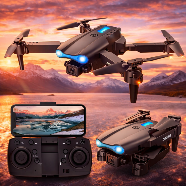 Andowl WiFi drón HD kamerával Q-DM700 – magasságtartós RC quadcopter, élőkép funkcióval (BBD)