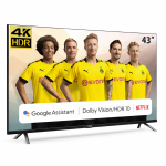 CHiQ U43H7L 43” UHD Smart LED TV – 4K okos televízió, WiFi, HDR támogatás