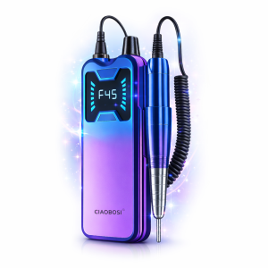 CIAOBOSI TX-8384 elektromos körömcsiszoló gép – 36W professzionális manikűr és pedikűr csiszológép (BBD)