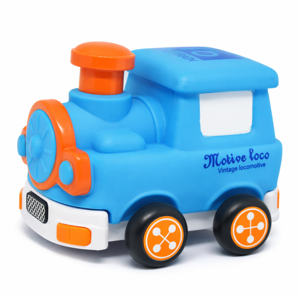 ChooChoo Buddy távirányítós játék vonat gyerekeknek – vidám RC mozdony kicsiknek, fejlesztő játék 13×10×11 cm (BBJ)