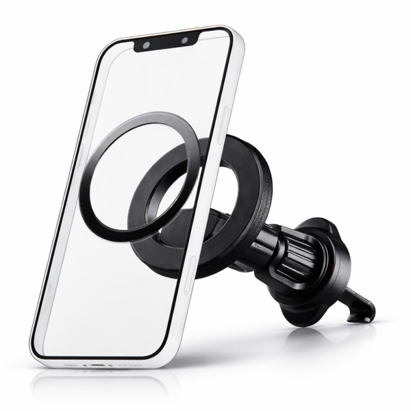 Ezra HL105 mágneses autós telefontartó – erős tartás, univerzális mobil tartó, 360° forgatható (8×6×6 cm) (BBD)